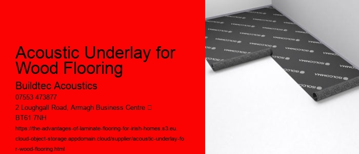 Acoustic Underlay for Wood Flooring