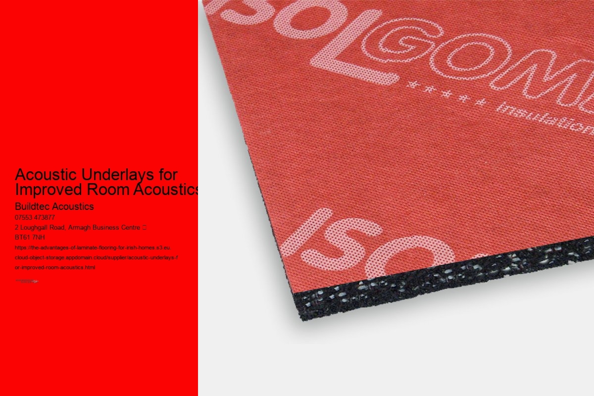 Acoustic Underlays for Improved Room Acoustics