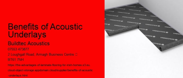 Benefits of Acoustic Underlays