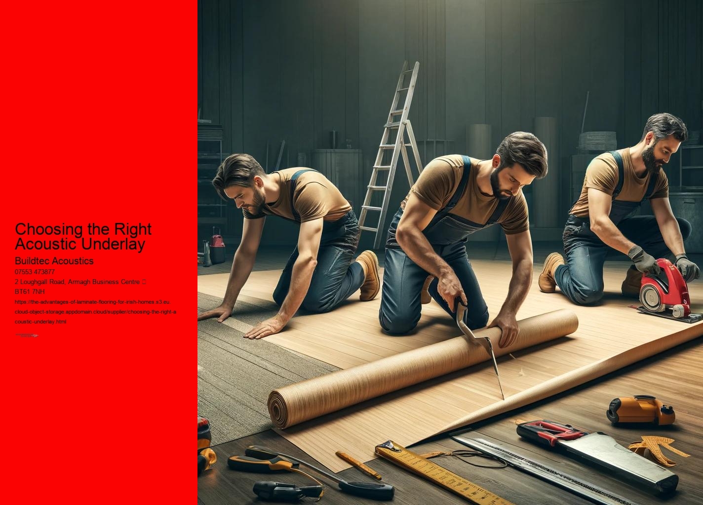 Choosing the Right Acoustic Underlay