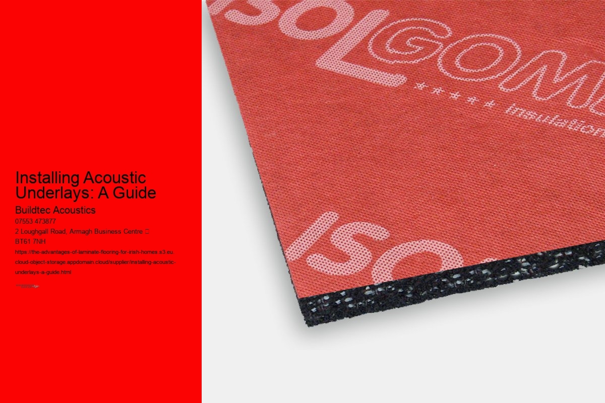 Installing Acoustic Underlays: A Guide